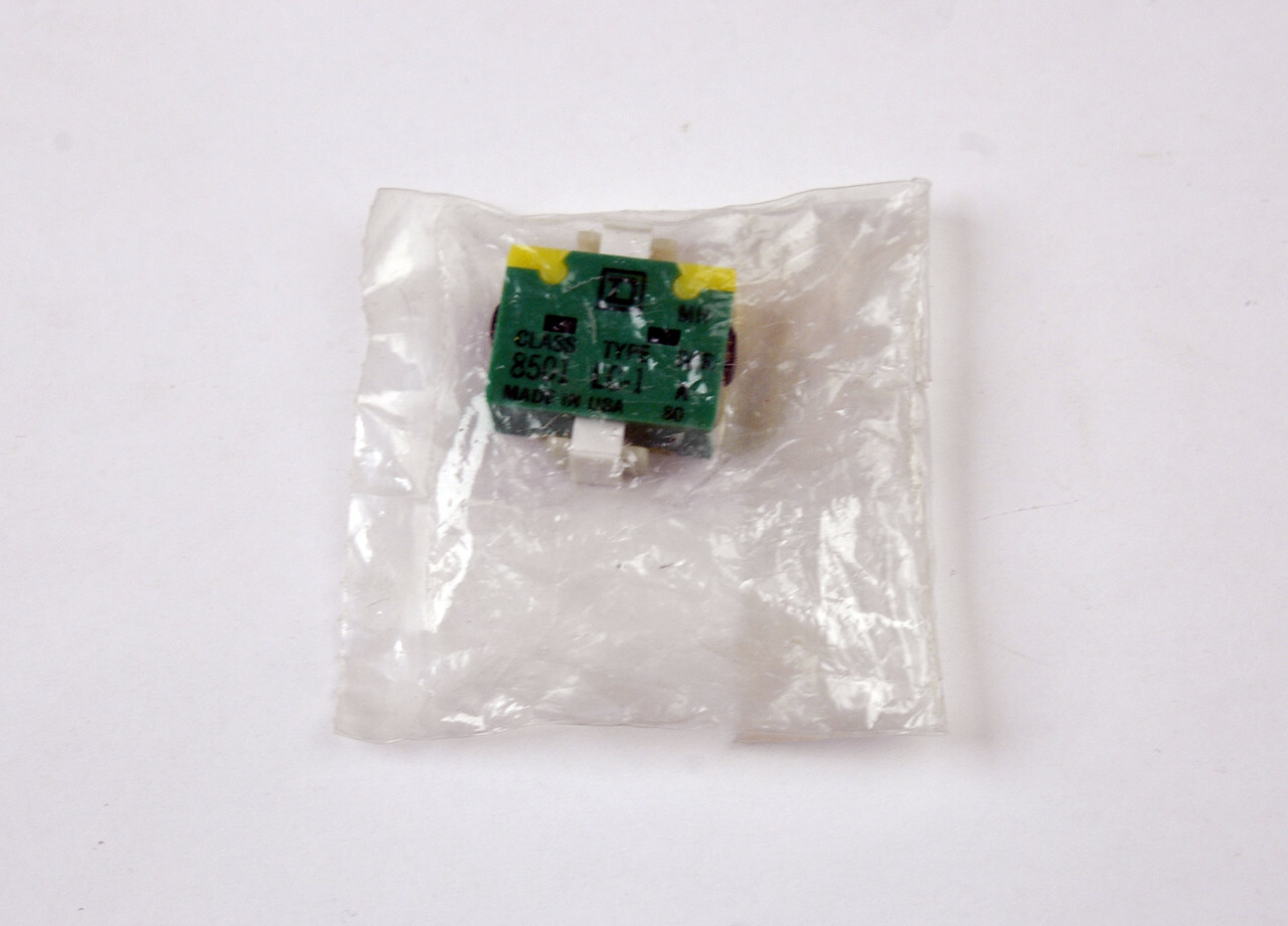 THIS IS A NEW OLD STOCK, LC -1 contact block – CLASS 8501 (A-4-10-5-2)