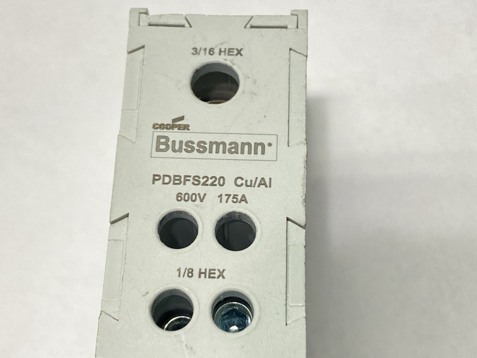 Cooper Bussmann PDBFS220 Power Distribution Block 175A 600V