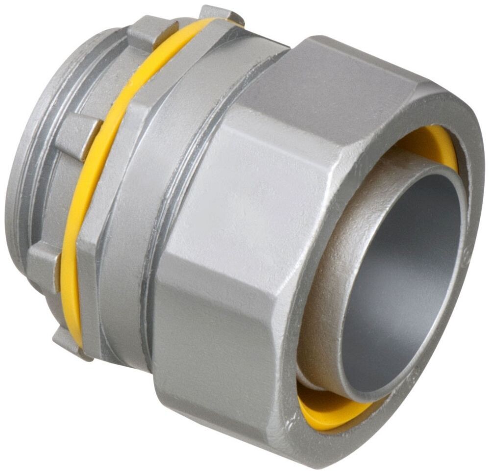 Arlington LT125, 1-1/4″, Insulated, Straight, Liquid Tight Connector, 1 pc