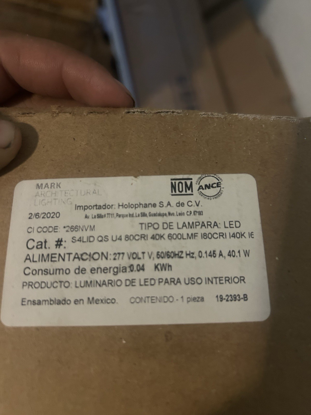 Mark Lighting SL4L QS LOP 4FT FLP TG 80CRI 35K 1000LMF MIN1 277 ZT