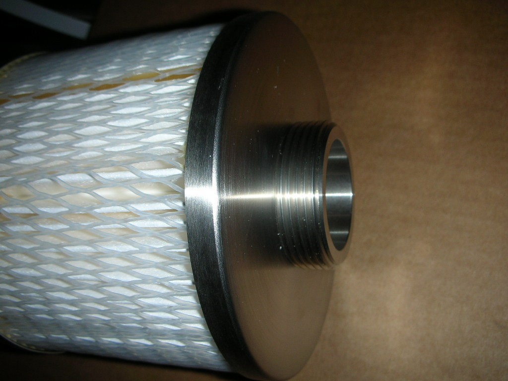 MBraun MB BF-L-03 9004513 KF40 Glove Box Gas Inlet & Outlet HEPA Filter Element