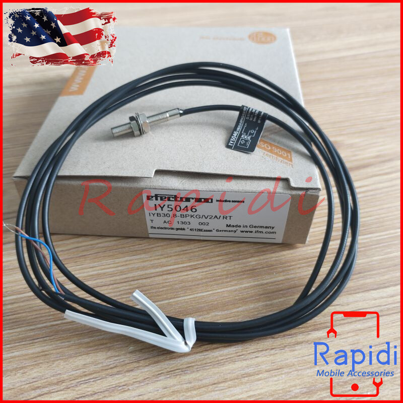 Inductive Proximity Sensor Switch10-36VDC 100mA For IFM IY5046 IYB30,8-BPKG/V2A