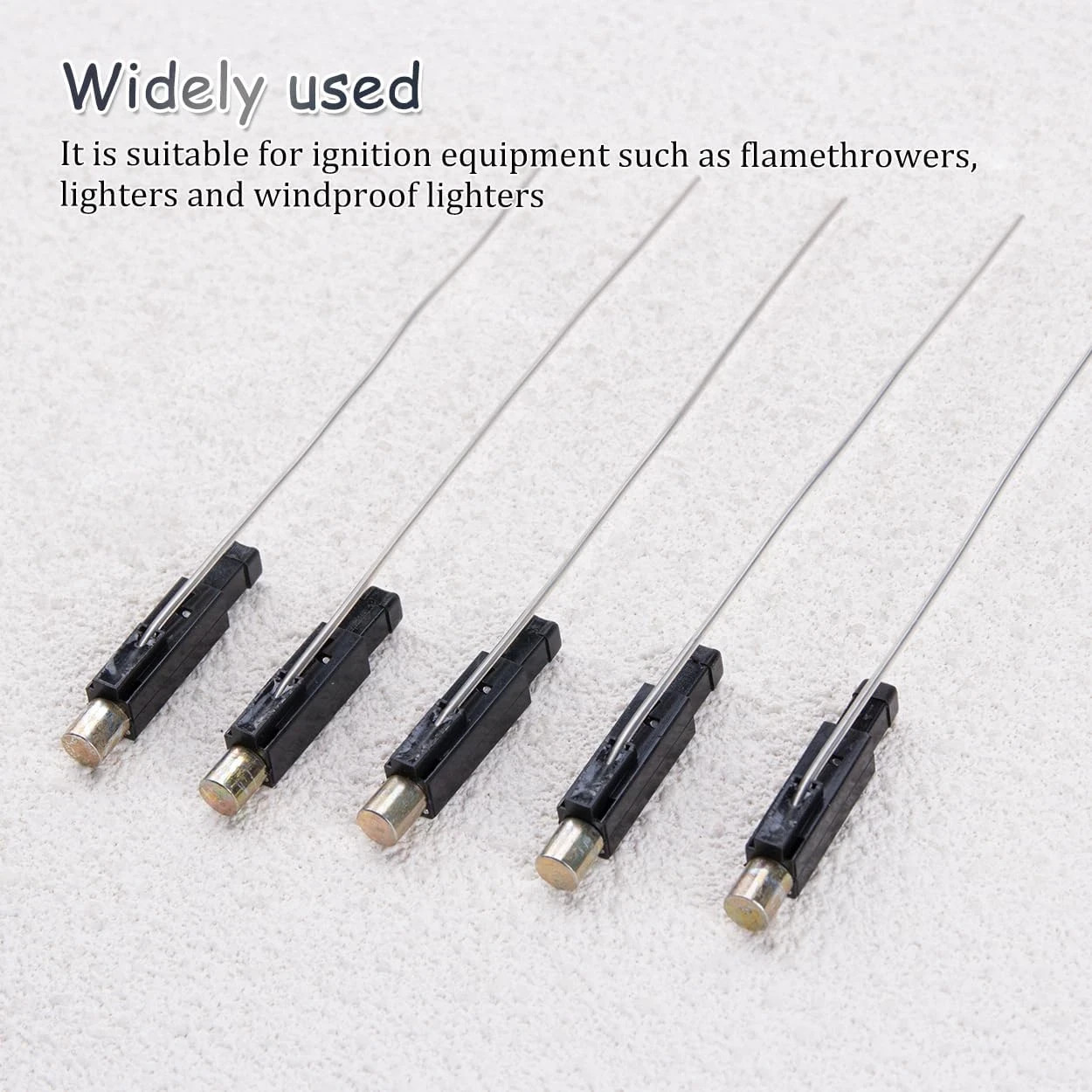 10Pcs Piezoelectric Fire Wire Copper Cap Electronic Igniter DIY Replacement Part