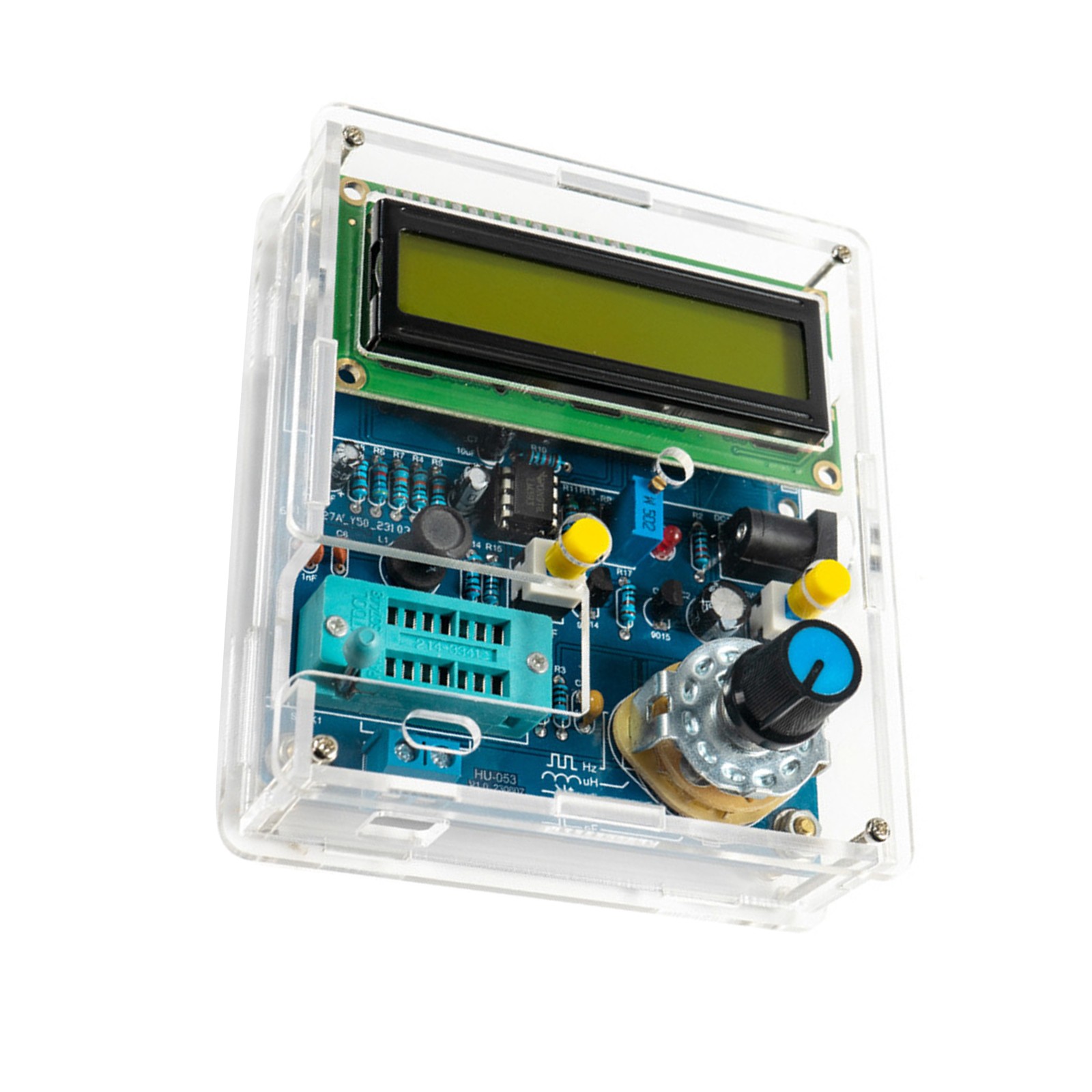 1 Set LCD Digital Screen Inductance Capacitance Meter Frequency Tester DIY Kit