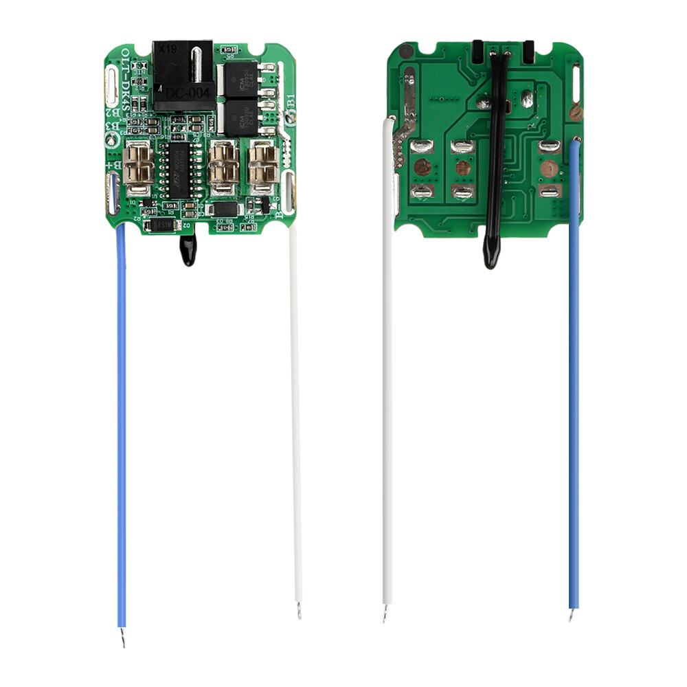 4S 16.8V 30A 18650 Li-ion Battery Protection Board BMS Dual MOS for Power Tools