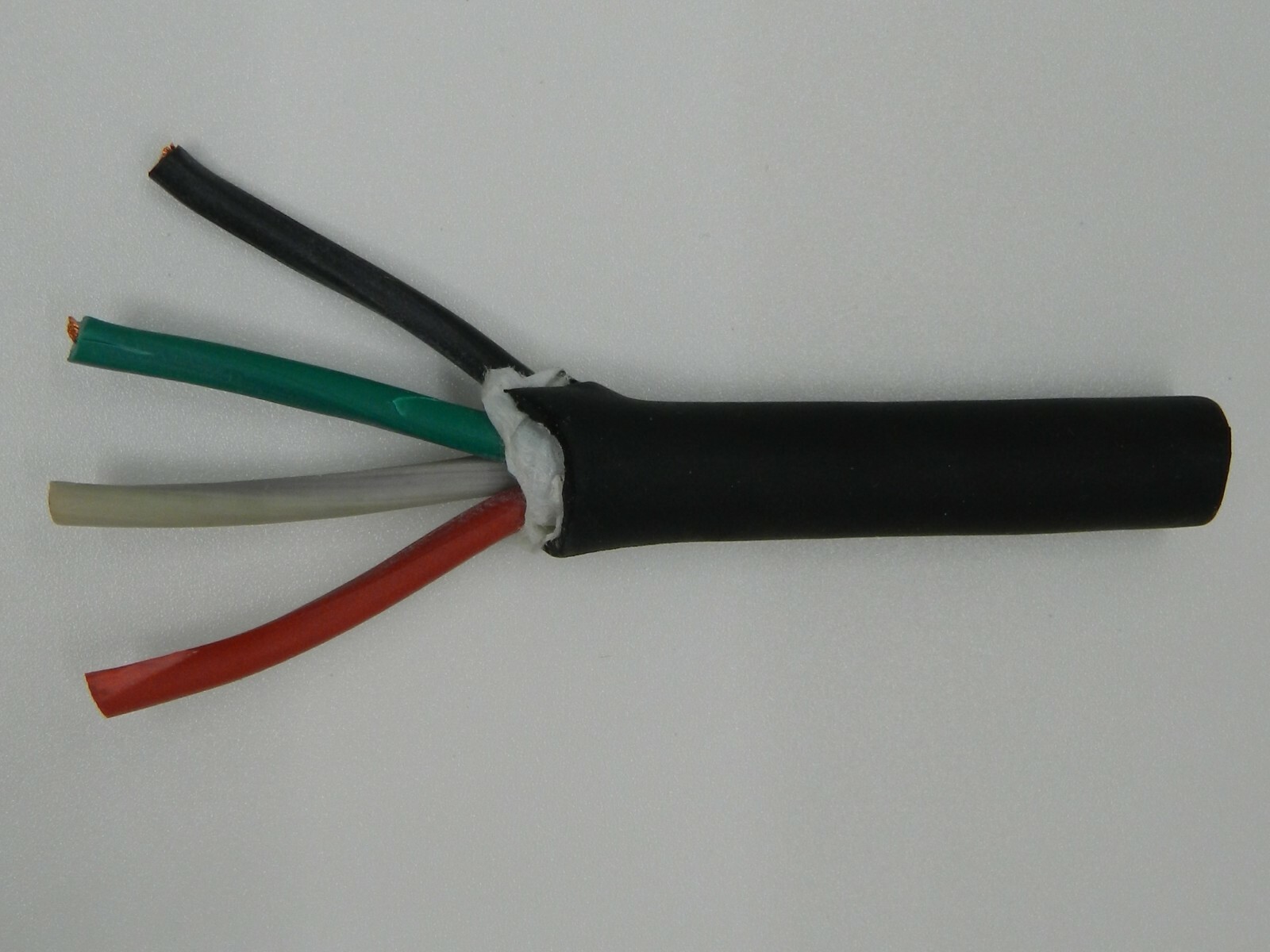100 ft 18/4 SJOOW SJO SJ Black Rubber Cord Outdoor Flexible Extension Wire/Cable
