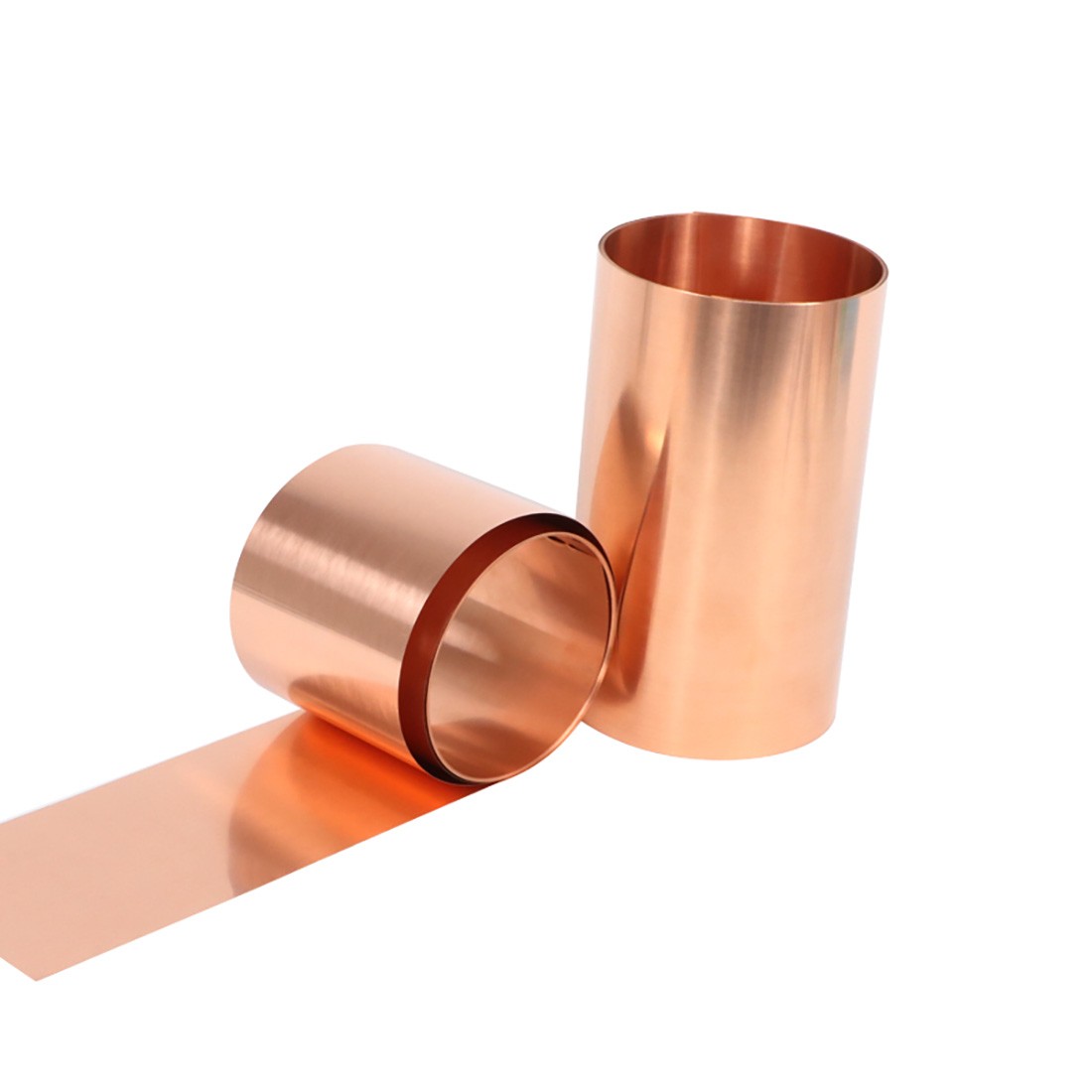 99.9% Flexible Pure Cu Metal Foil Plate Strip 0.01~1mm Thick Copper Sheet Roll