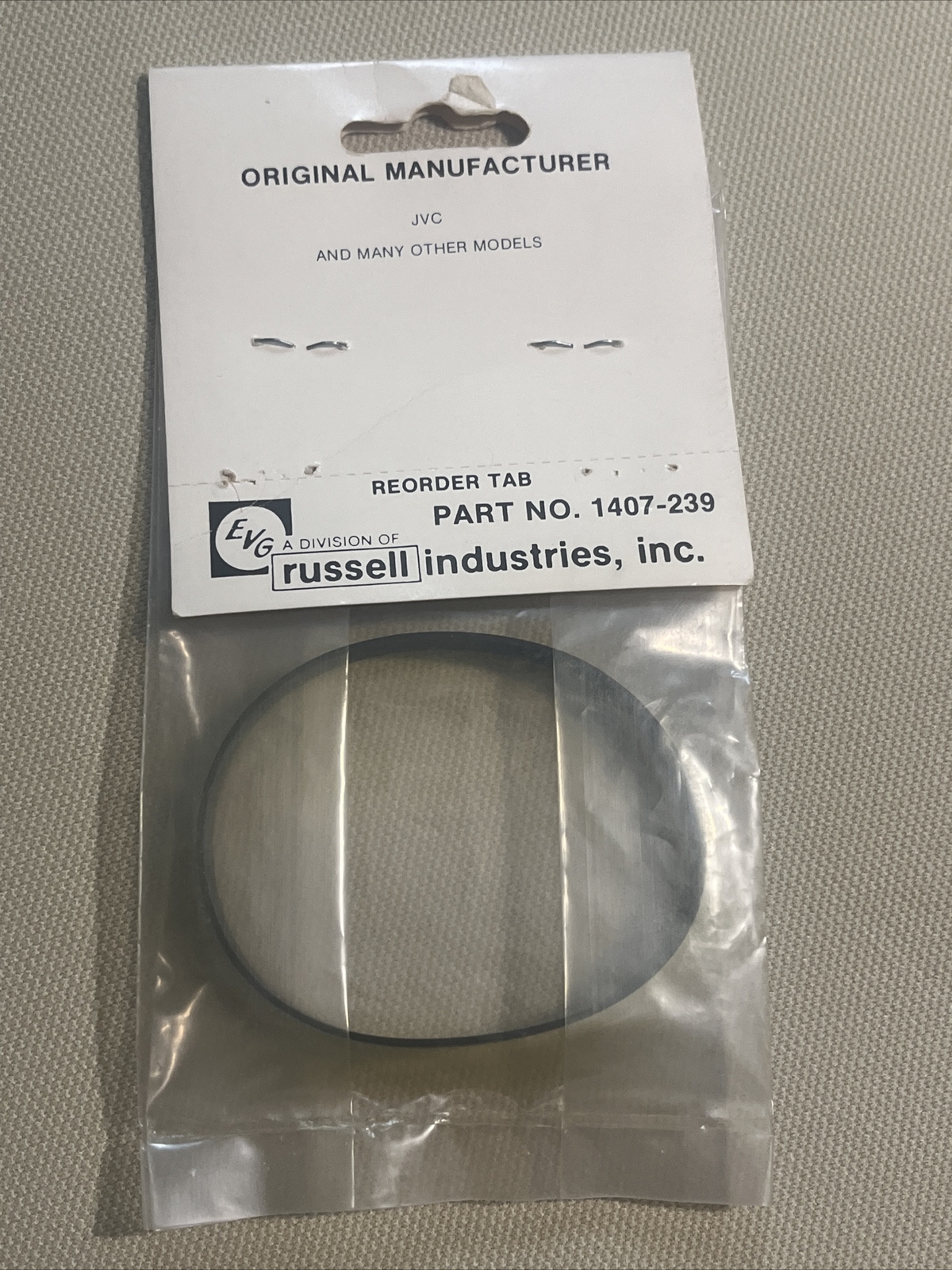 1 Each ~ 1407-239 ~ EVG Russell ~ Flat Belt IC:7.000″ THK: .035 ~ JVC and Others