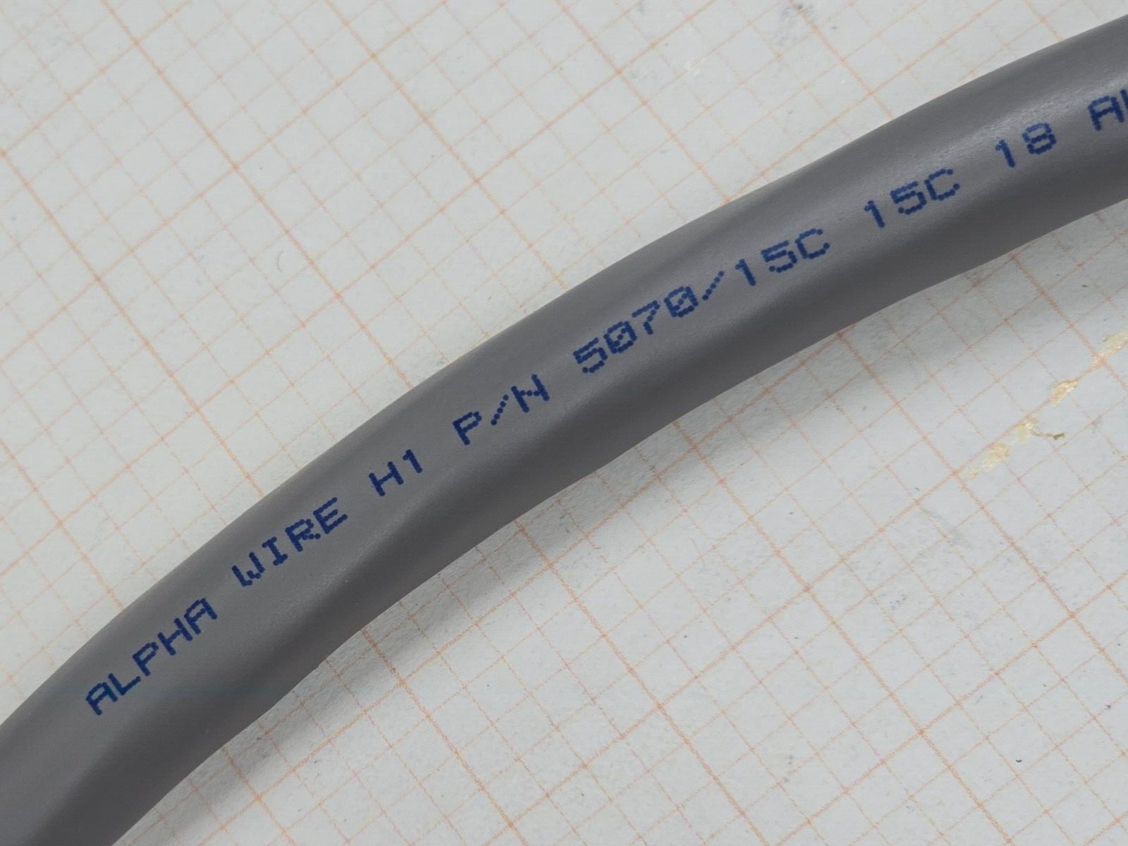 Alpha Wire 5070/15C 18/15C XtraGuard 1 Premium Control/Computer Cable 105C /1ft