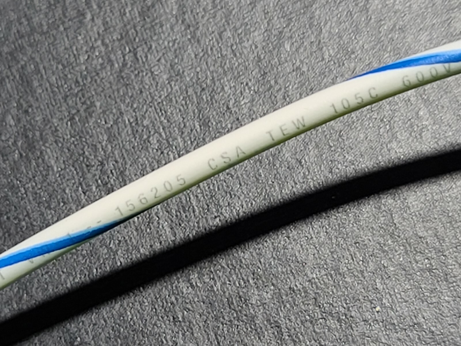 Southwire/Copperfield #16awg TnCu Boat Cable Hook-Up Wire 1015 White/Blue /100ft