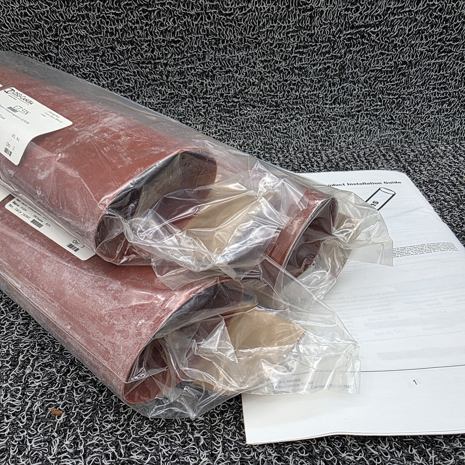 DSG-CANUSA CT 53N Heat Shrink Medium Voltage Termination Kit-Box of 3