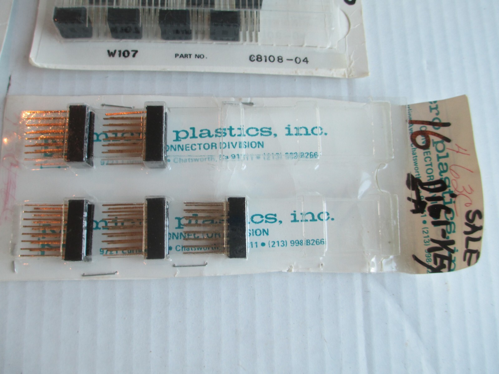 Mix Lot of Texas Instruments Integrated Circuit Sockets Connectors B44