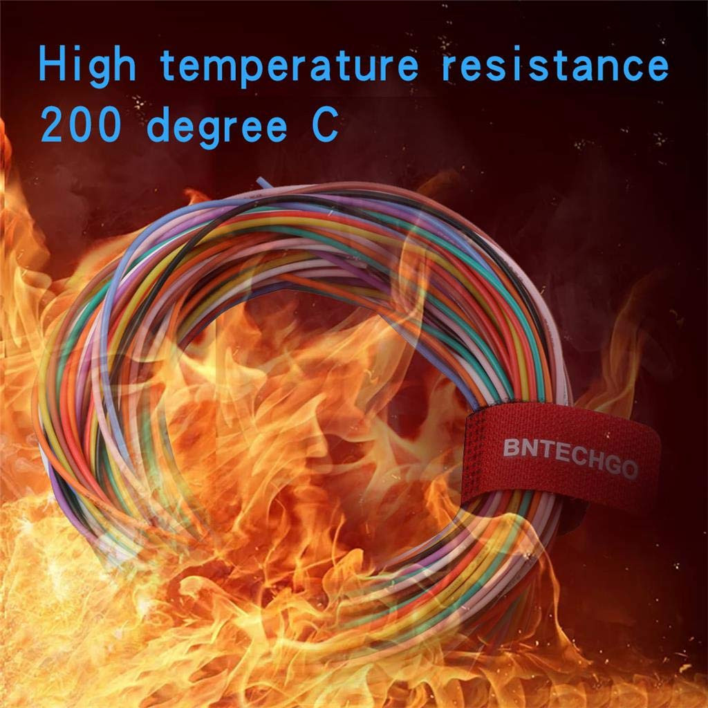 BNTECHGO 26 Gauge Silicone Wire Kit 10 Color Each 5 Ft Flexible 26 AWG Stranded