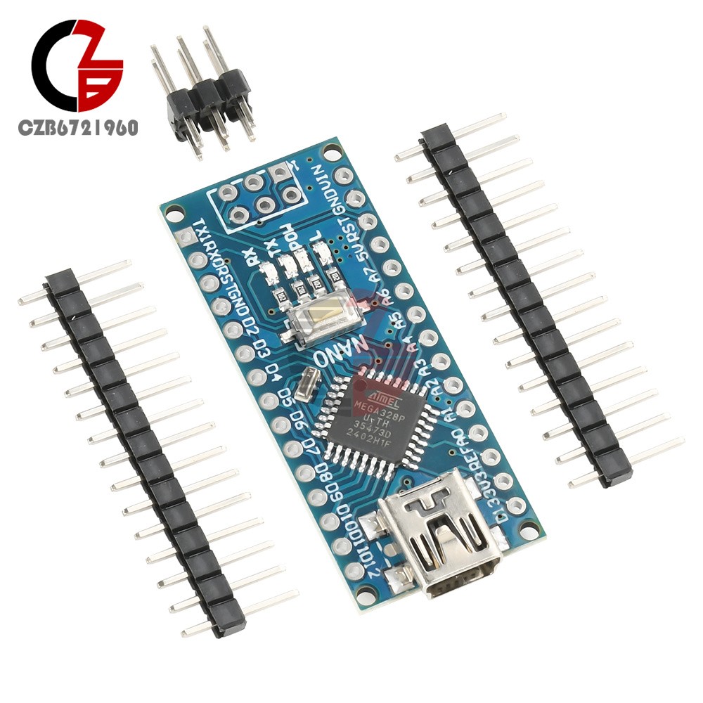 1-10pcs NANO V3.0 ATMEGA328P Micro-Controller MINI USB CH340C Board For Arduino