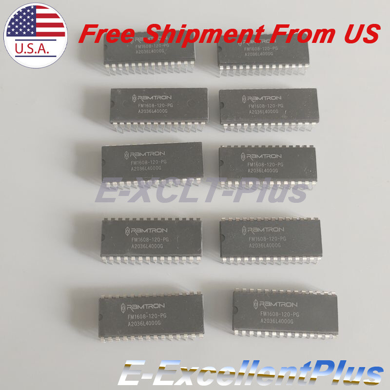 10PCS Integrated Circuit IC For Ramtron FM1608-120-PG FM1608-120-P 64Kbit FRAM