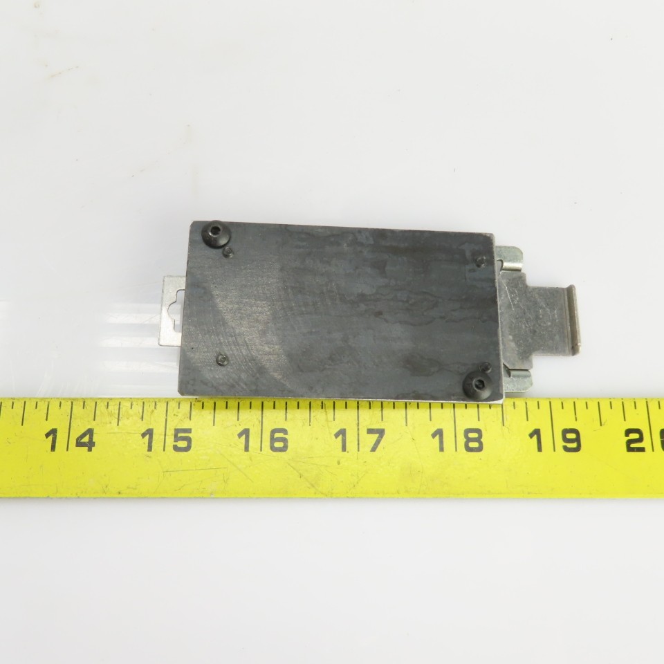 3-1/4″ x 1-7/8″ Din Rail Mounting Plate Lot Of 3