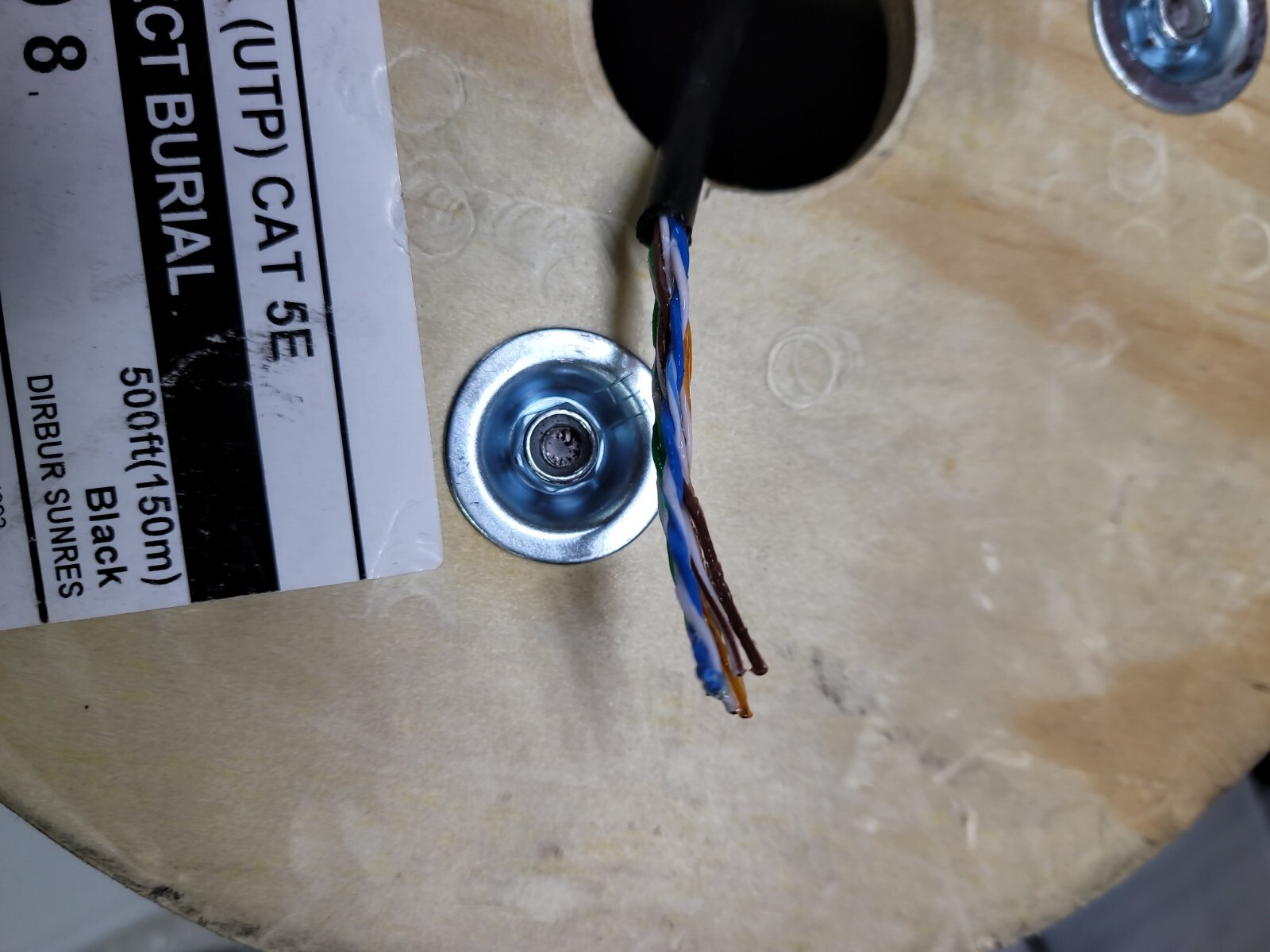 Honeywell Genesis 50905008 24/4 C5E Underground Comm Cable 500′ Roll New