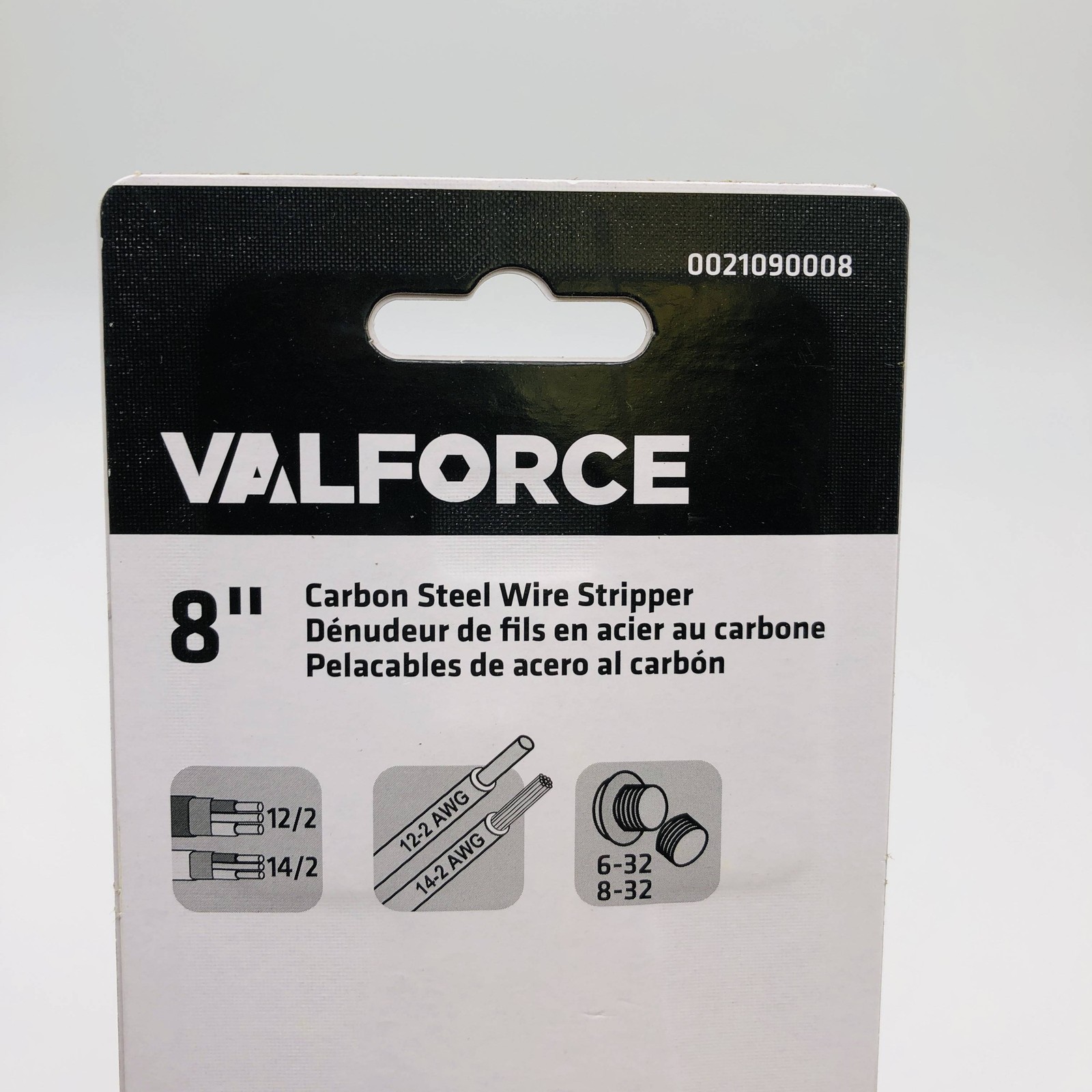 ValForce VFWS1412 Wire Stripper 8″ Industrial Heavy Duty 12-14 AWG 12/2 14/2