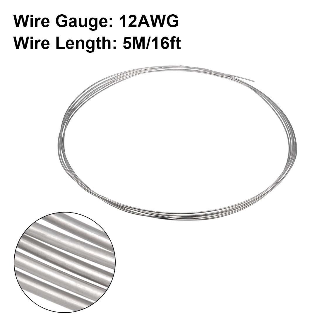 2mm 12AWG Heating Resistor Wire Nichrome Wires for Heating Element 16ft