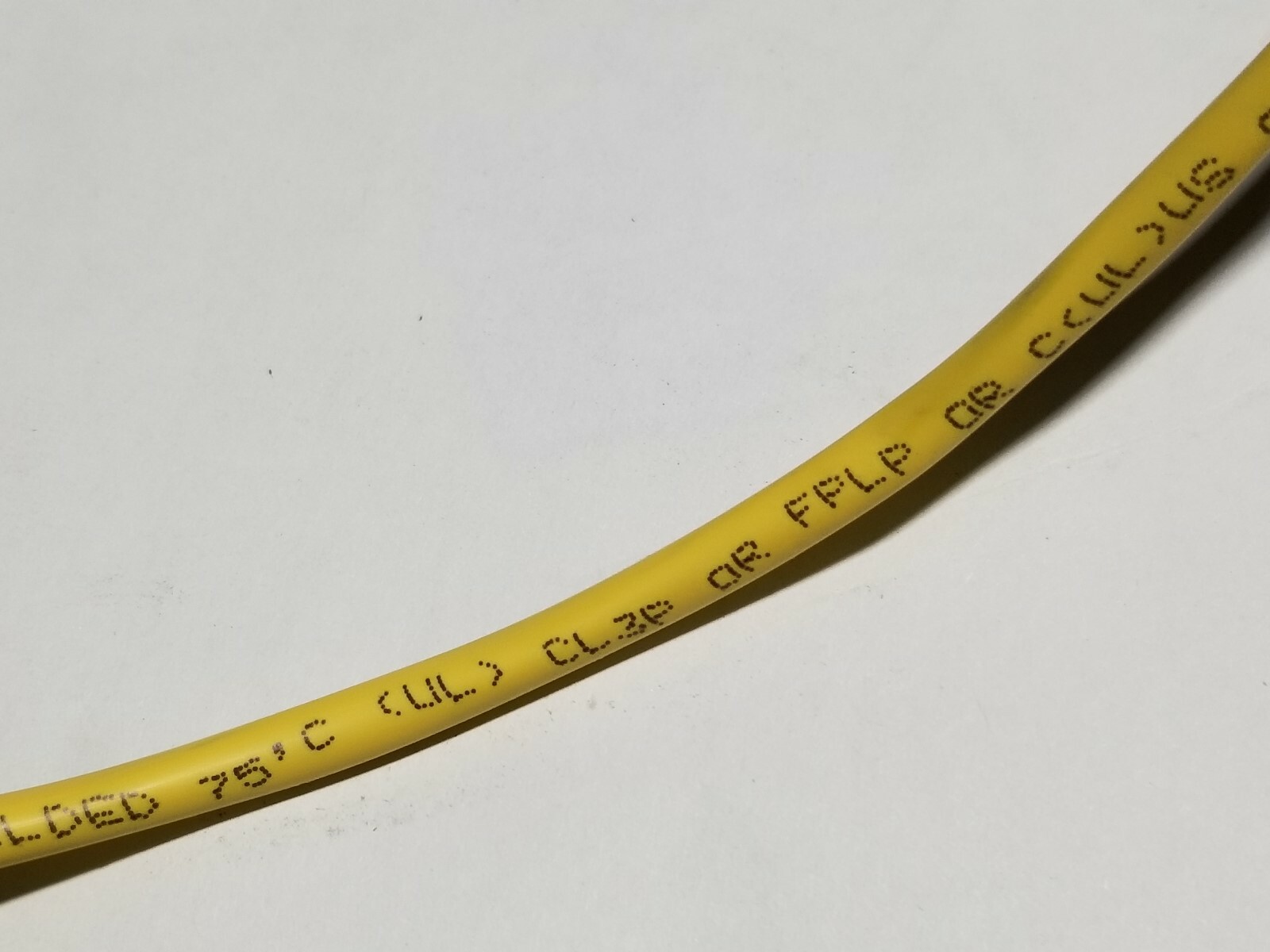 Lake Cable 22/1P Low Cap Shielded ARC 156 Automated Logic Control Yellow /50ft
