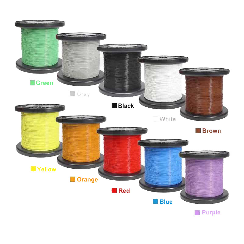 PTFE Cable Wire 26 28 30 32 34 36 38 40AWG Flexible Tinned Copper Cable UL10064