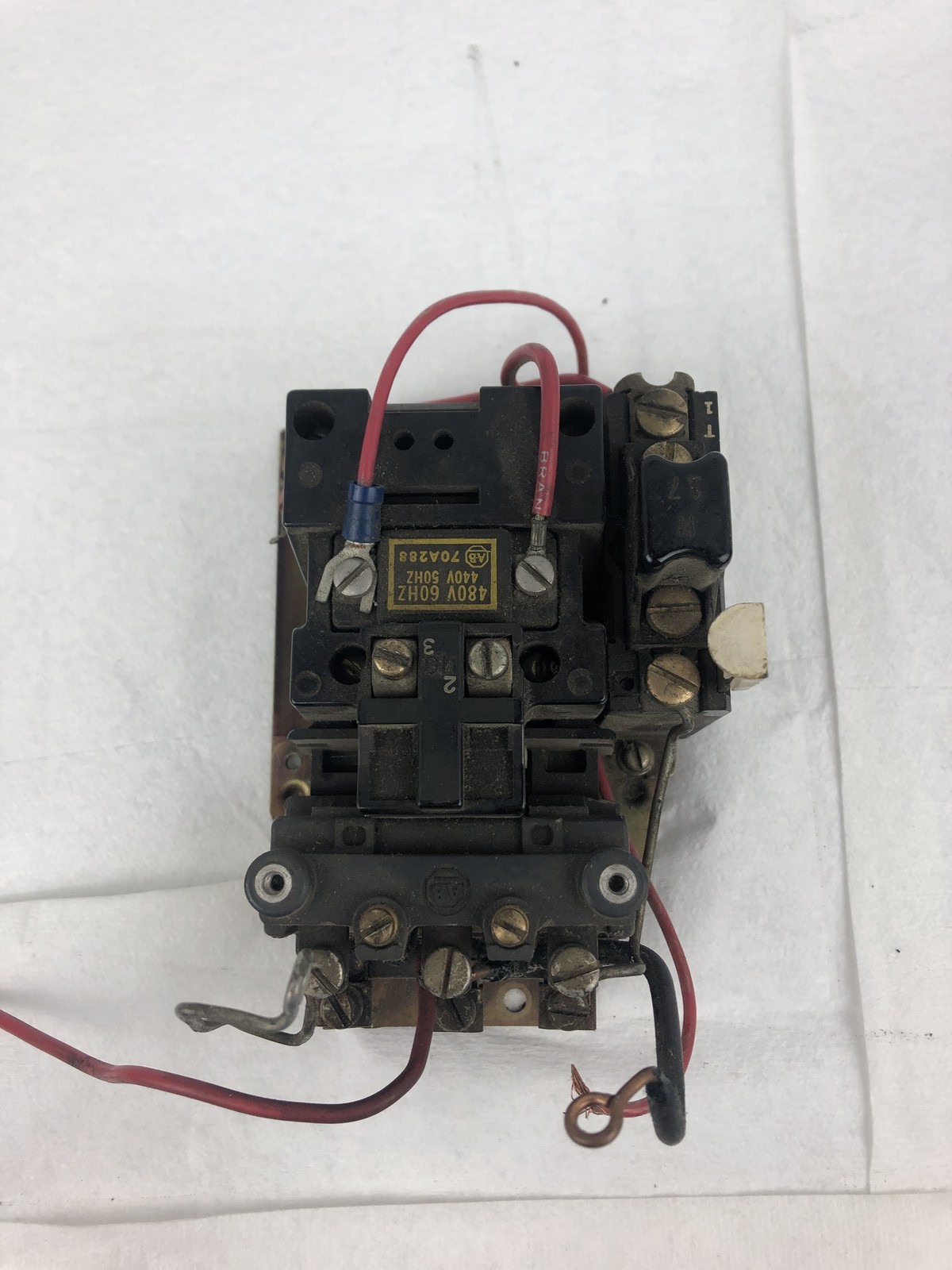 Allen Bradley 709-AOB103 Starter Series K 70A288 Coil 440/480V