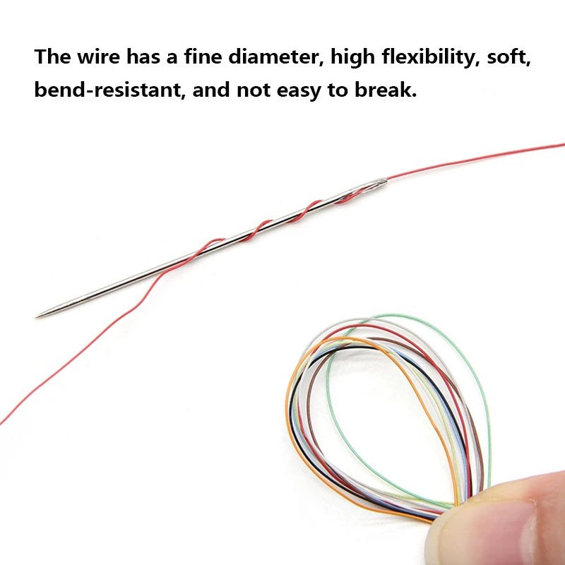 5-50M 10064 PTFE Cable Wire 26 28 30 32 34 36 40AWG Flexible Tinned Copper Cable