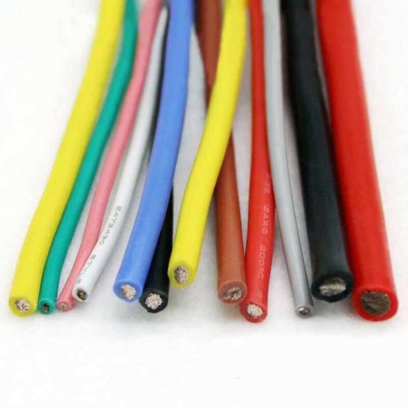 UL3135 Flexible Silicone Wire Cable 10 12 14 16 18 20 22 24~30AWG Tinned Copper