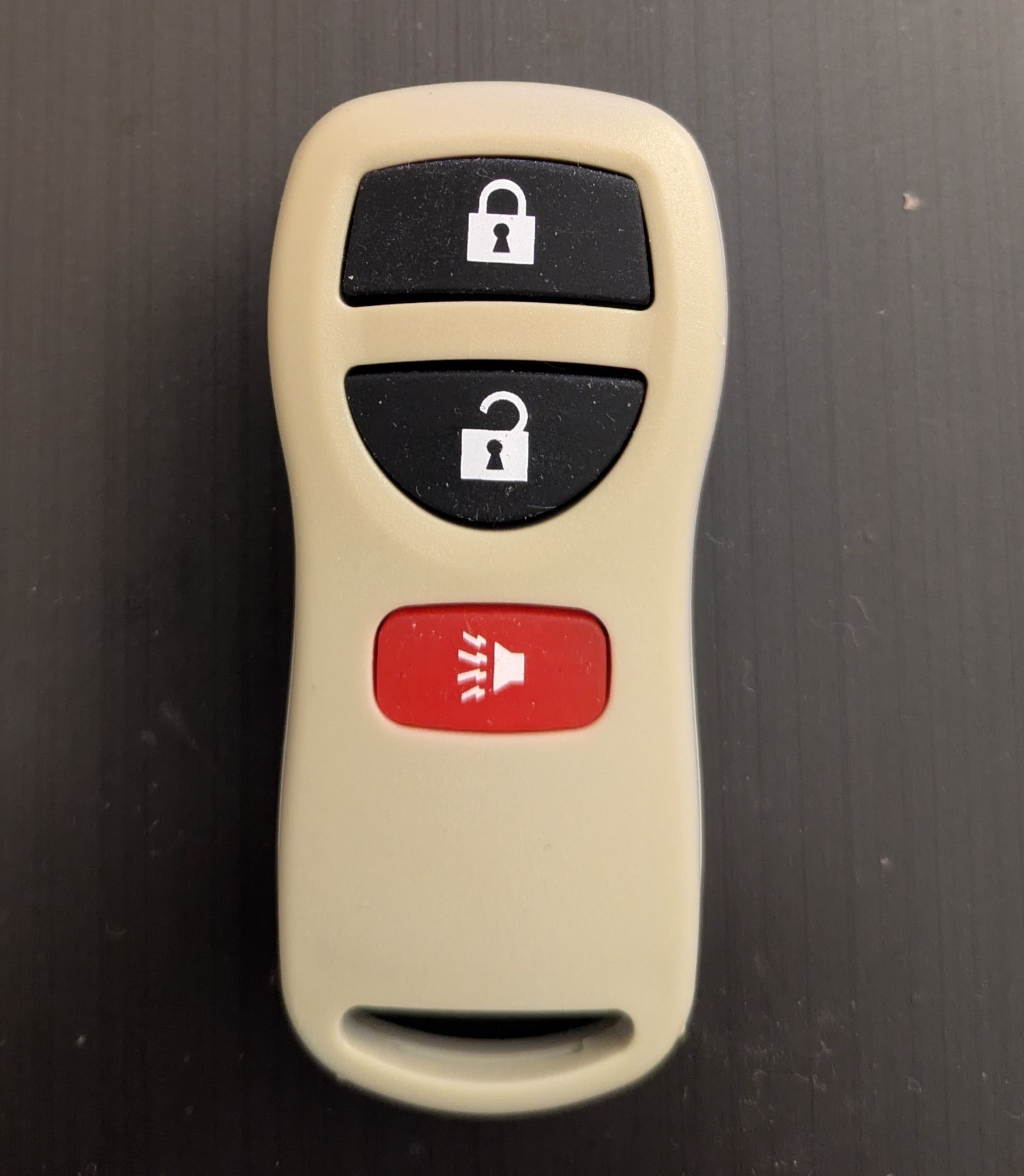 New Key Fob Remote for 2002-2017 Nissan Altima Maxima Sentra, 3-Button, Gray