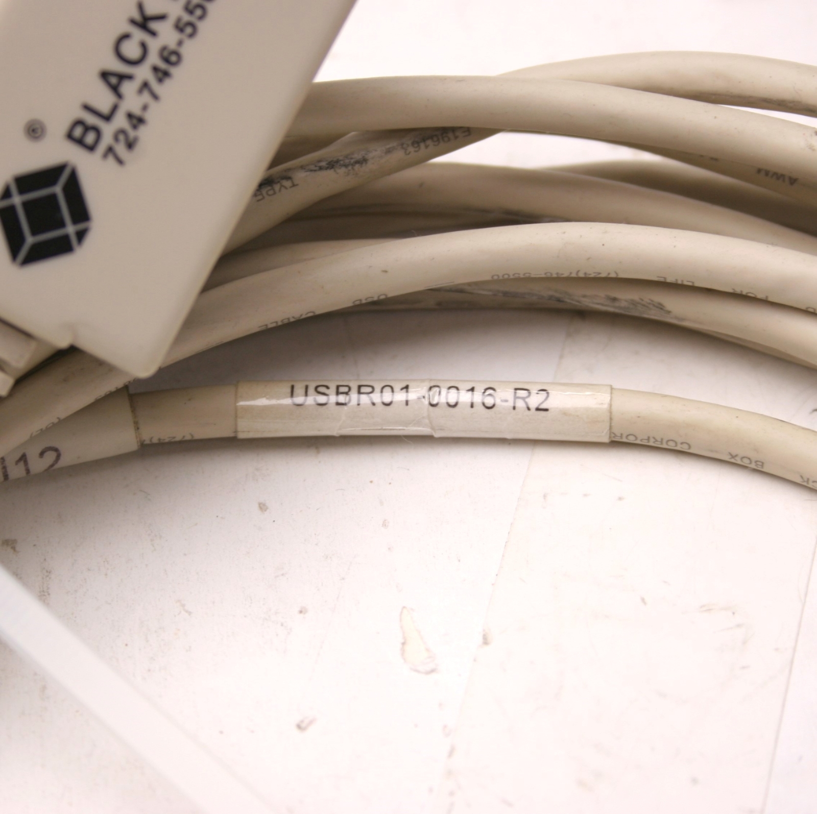 Black Box USBR01-0016-R2 Computer Cable, 16 Feet Long, Type A USB