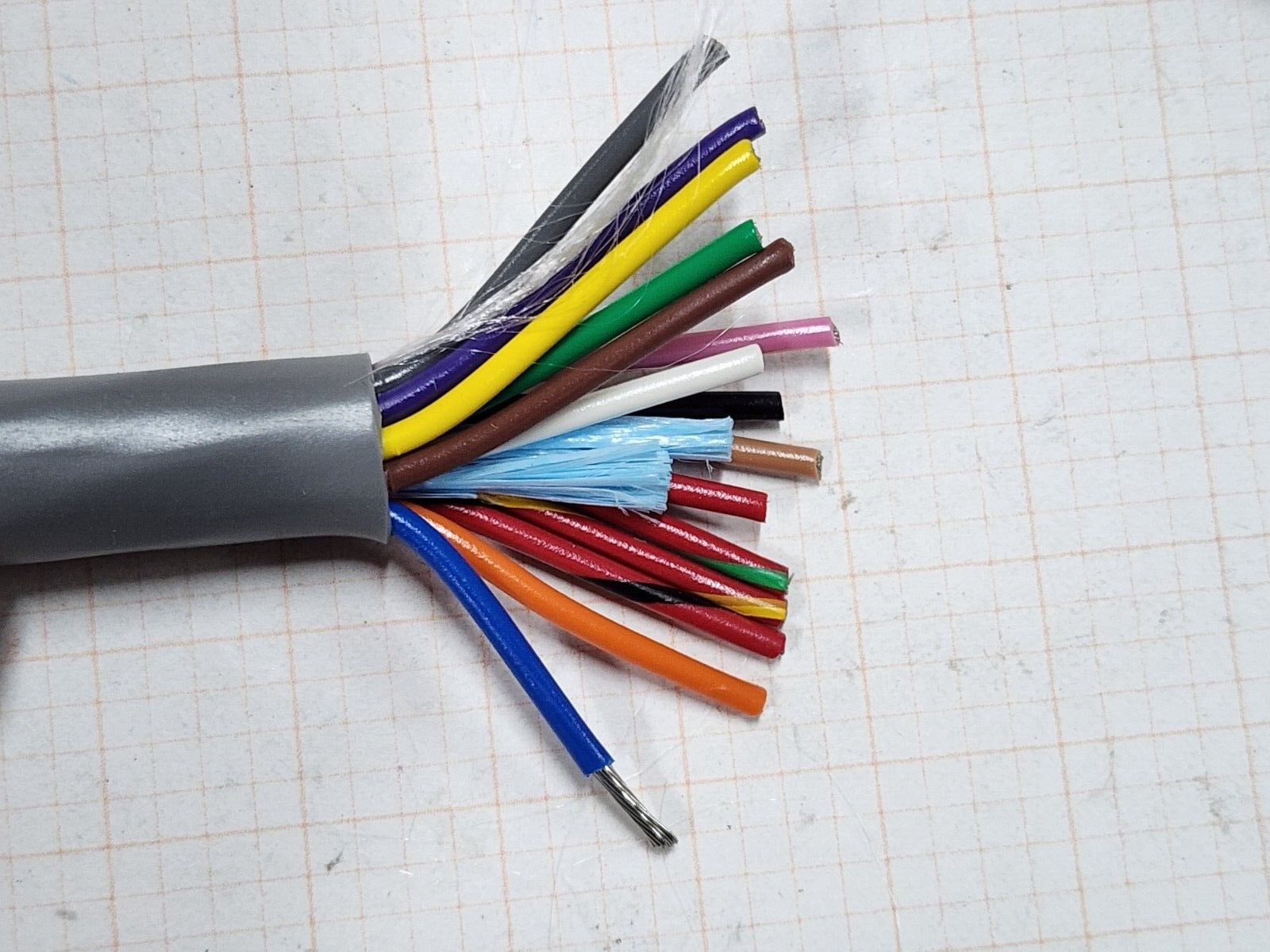 Alpha Wire 1898/15C 18/15C Communication/Computer/Control Cable 80C/300V /10ft