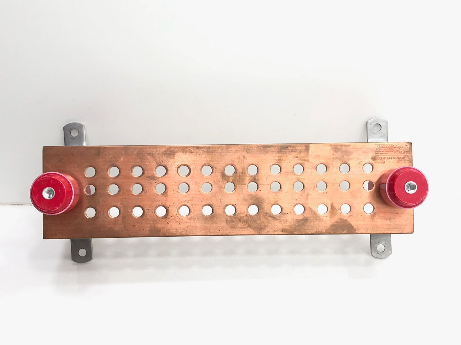 Harger GBIP14416JMGB Lightning & Grounding Bar w Insulators, Mounting Brackets