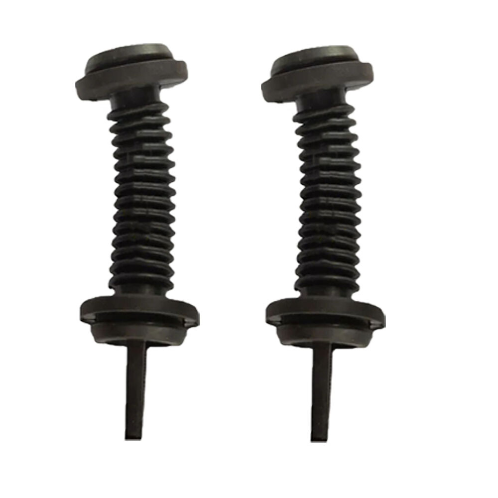 2 PCS 30*30mm Car Harness Wiring Door Tube Rubber Sleeve Dust-proof Tubes US