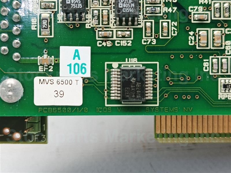 ICOS Vision Systems PCB6100/2/0 MVS6100/2/0/3 Board w/ MVS6500/1/0/2 Fast Ship