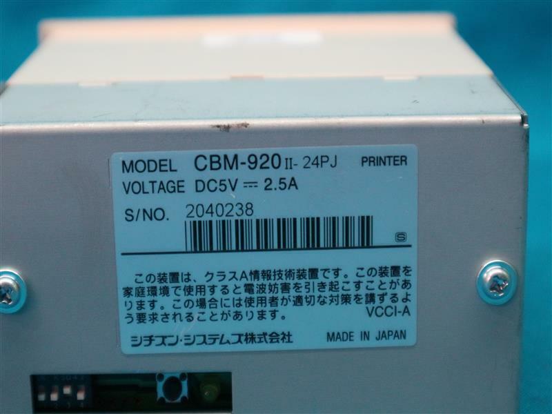 CBM-920 II-24PJ Printer DC5V w/ Scratches 30 Days Warranty Expedited Shipping