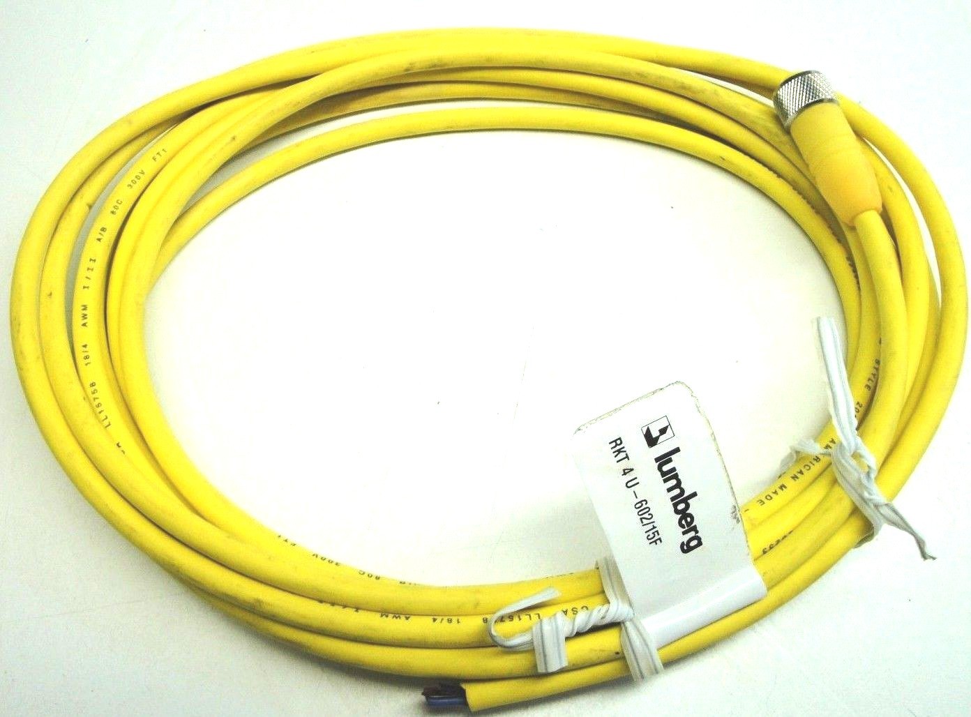 Lumberg RKT 4 U-602/15FT Cable 15 Ft RKT4U602/15ft