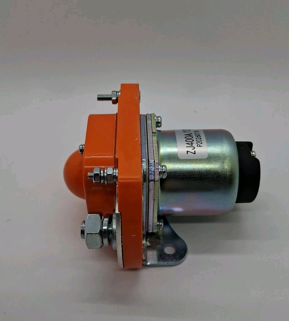 DC 12V 400 Amp Main Contactor Solenoid ZJ-400A For Heavy Duty Golf Cart