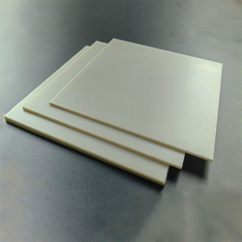 0.1mm-2mm Thick Aluminum Nitride Ceramic Sheet Heat Sink Pads ALN Ceramic Gasket
