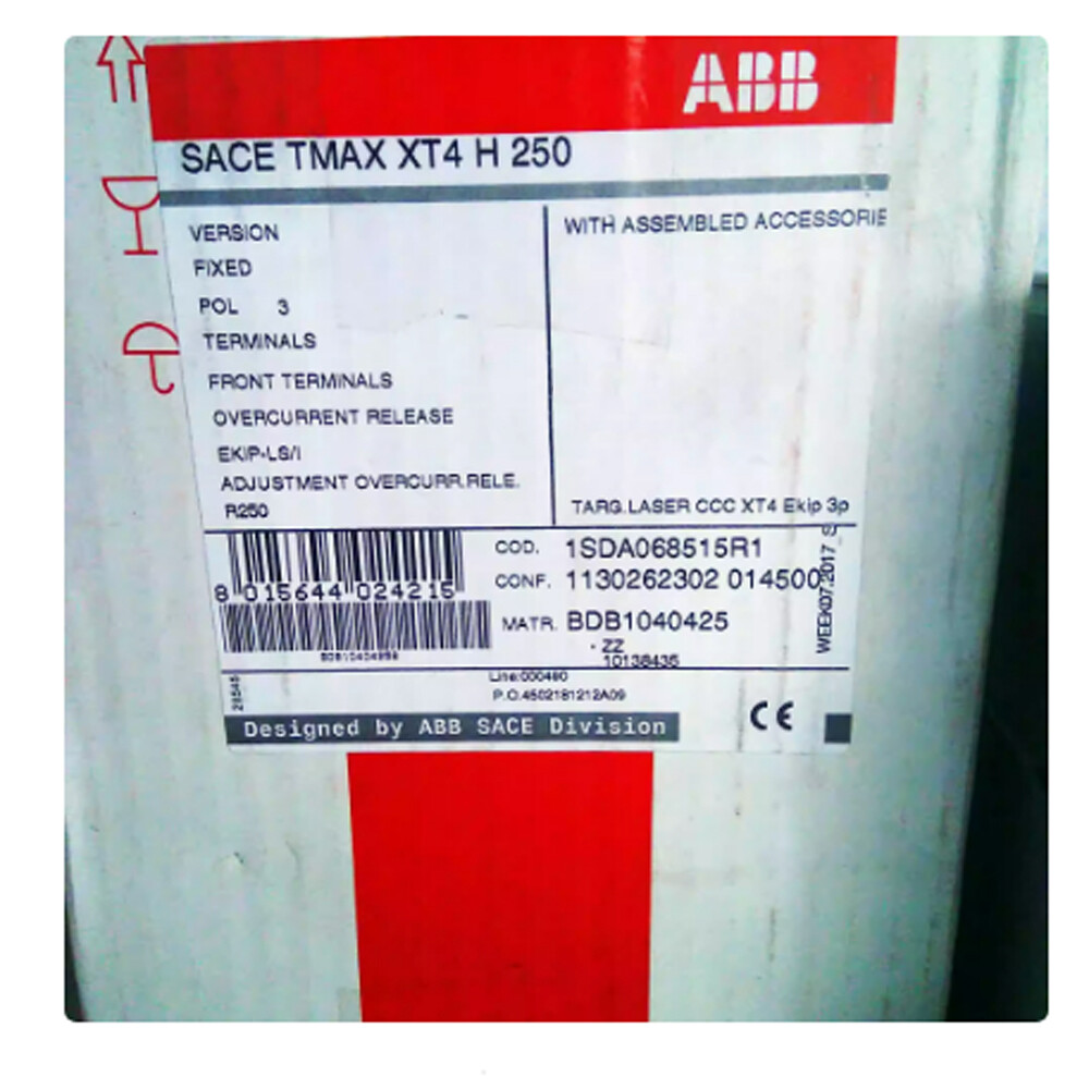 New 1PCS ABB SACE XT4H250 XT4H 250 Circuit Breaker Module