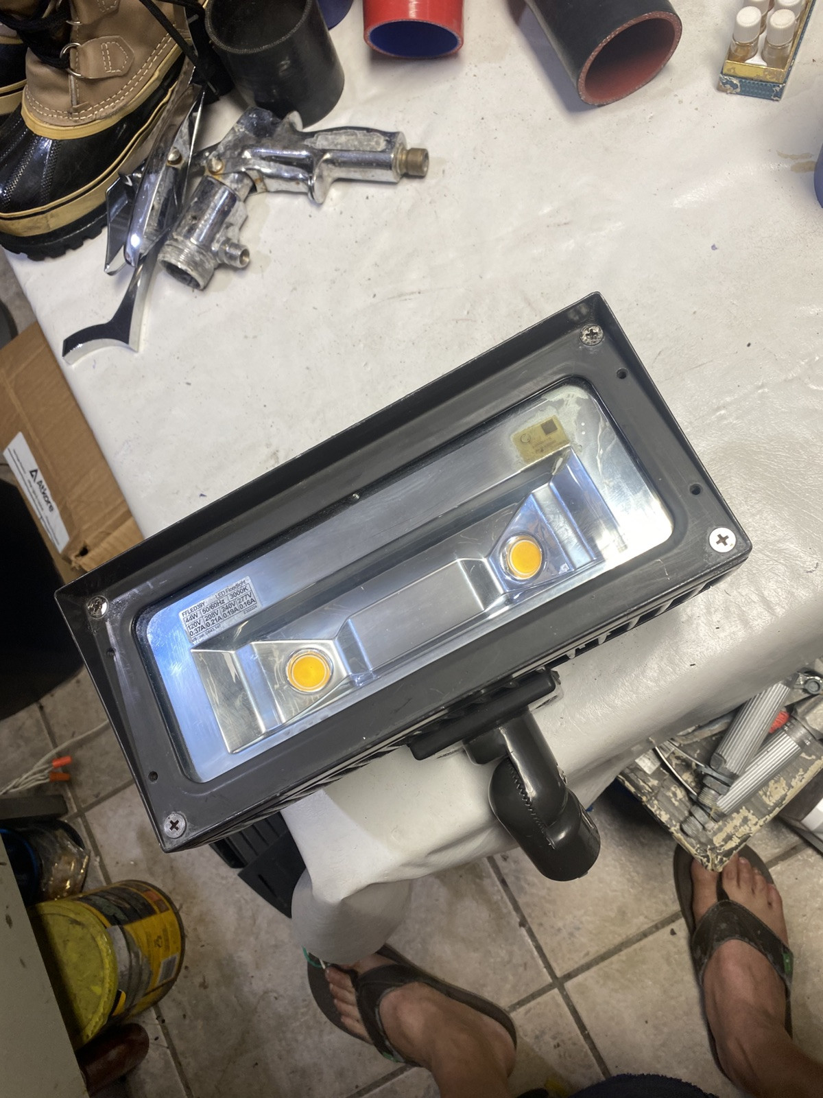 RAB LIGHTING FFLED39Y LED Floodlight 44W 120V (4 PARTS) #6