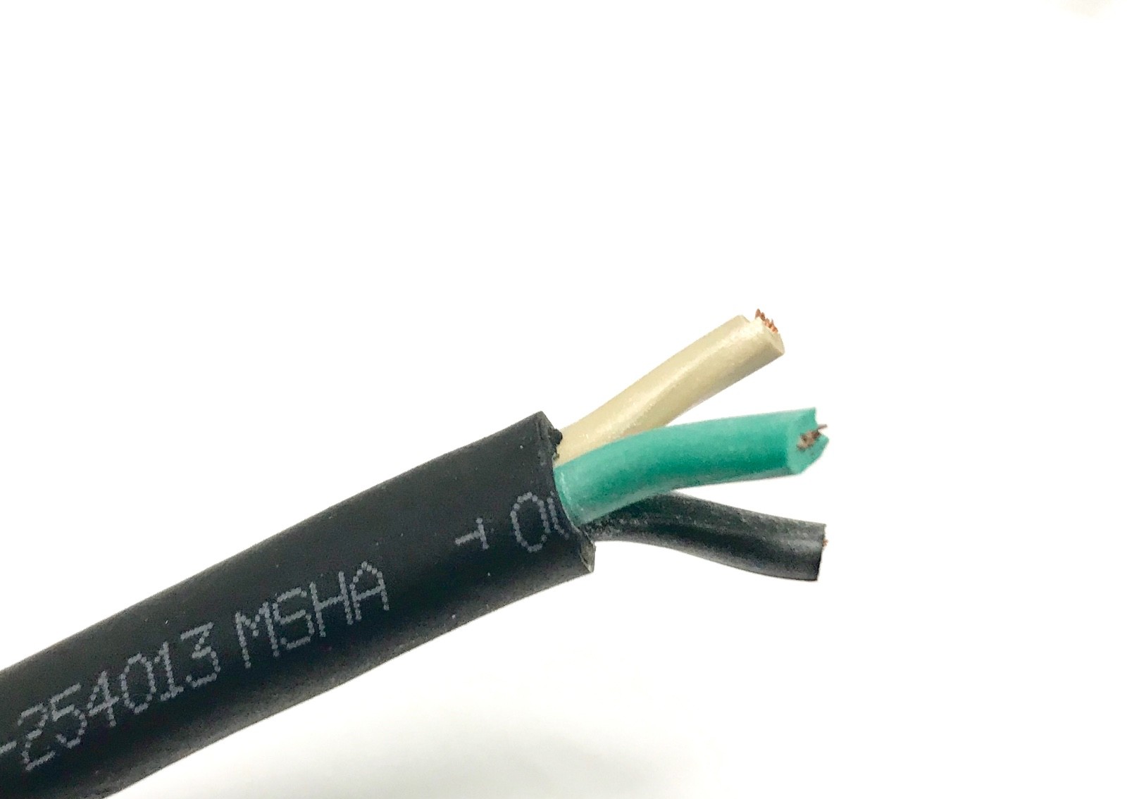NEW 100′ 18/3 SJOOW BLACK RUBBER CORD EXTENSION WIRE CABLE 300v