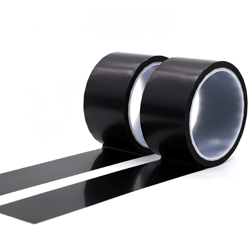 Black Kapton Polyimide Tape Heat Resistant Adhesive Insulation 3mm – 200mm Width