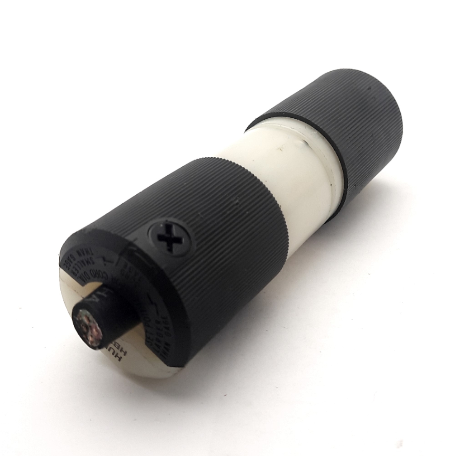 Hubbell HBL5269C & HBL5266C Connector Plug Set, 125V, 15A, 2P, 3W, NEMA 5-15