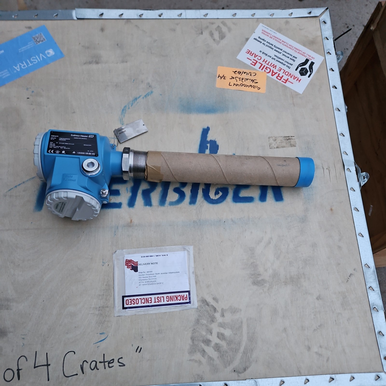 New Endress & Hauser Soliphant M, FTM50-DGJ2A4AH7AA / FTM50DGJ2A4AH7AA