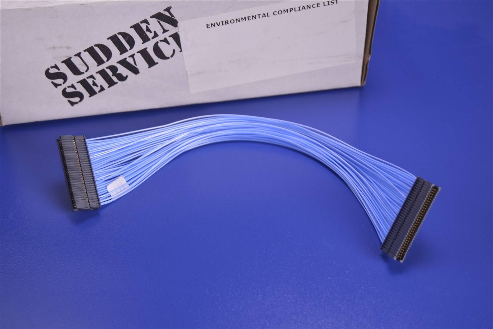 Samtec Teflon Cable 0.050″ Pitch 30-Pin (x2 Row) P/N: SFSDT-10-28-H-24.00-SR