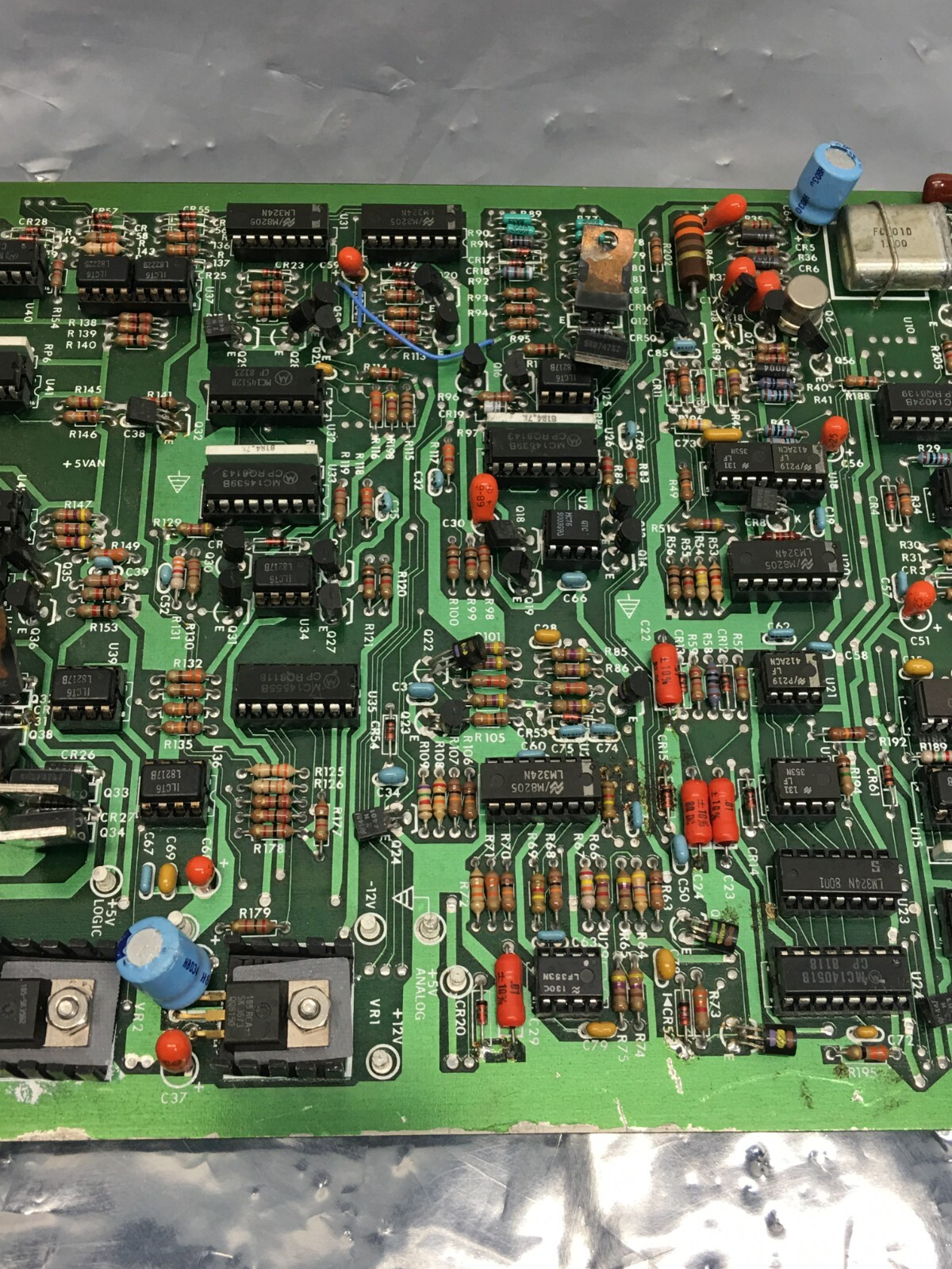 SILICON VALLEY GROUP SVG 80035B SVG80035B BOARD Silicon Wafer Scrubber, 114610
