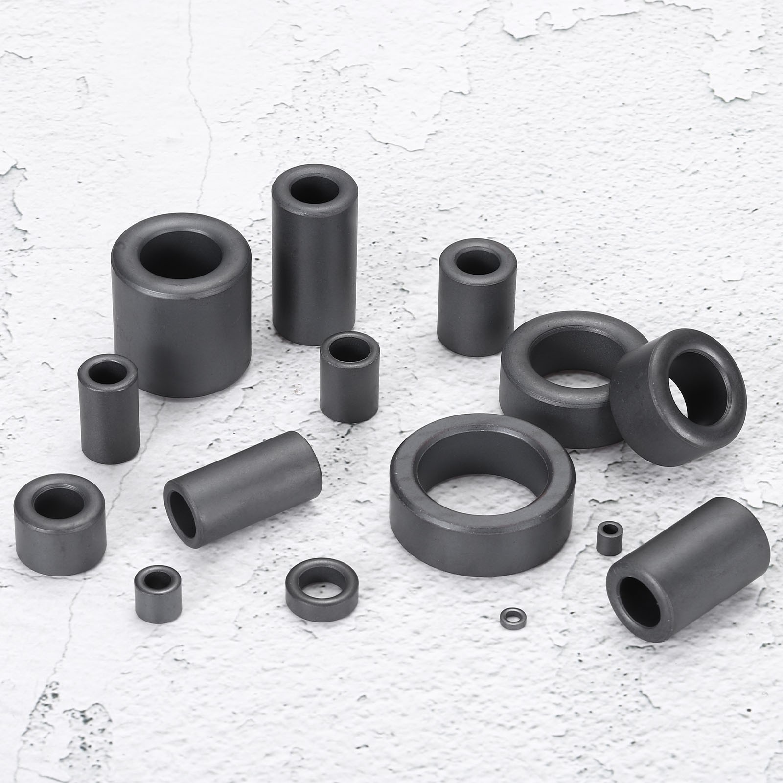 20Pcs Toroid Ferrite Core, 14.2×9.5×28.5mm Toroidal Transformer Ring Magnet