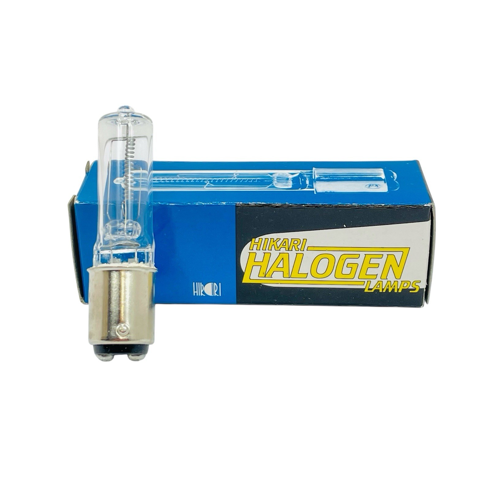 Qty 2 Hikari Halogen JD-130V/DC/150W/CL 2850K 2400 Lumens 150W BA15D Bayonet