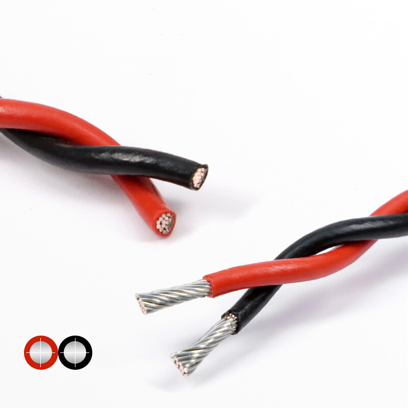 0.12mm²-2.5mm² Twisted Wire Cable Pure Copper Core Soft Wire Twisted 2 Core Wire