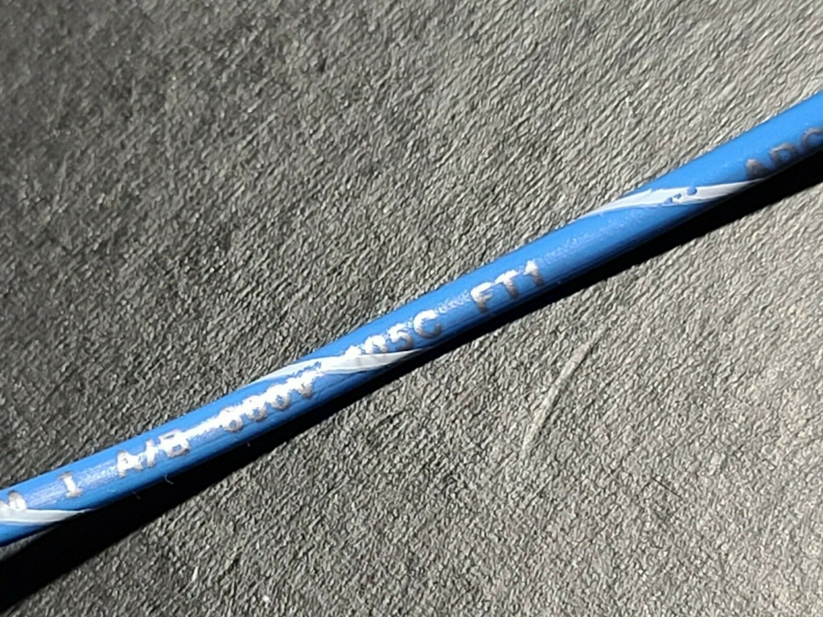 Advanced Digital Cable #16awg TnCu BC-5W2 HookUp Wire 1015/1230 Blue/White/100ft